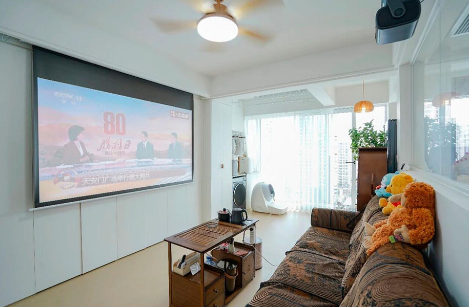 【實景案例】惠陽玉帶灣：真實三居的治愈系裝修，清新舒適之家